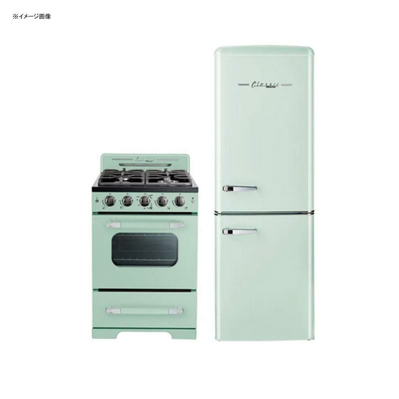 冷蔵庫冷凍庫2ドア198LRetro21.6in.7cu.ft.BottomFreezerRefrigeratorbyUnique家電