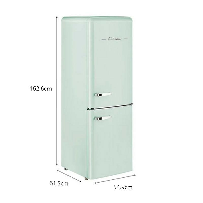 冷蔵庫冷凍庫2ドア198LRetro21.6in.7cu.ft.BottomFreezerRefrigeratorbyUnique家電