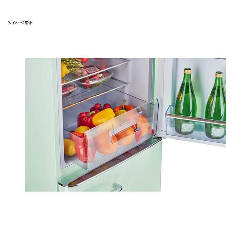 冷蔵庫冷凍庫2ドア198LRetro21.6in.7cu.ft.BottomFreezerRefrigeratorbyUnique家電