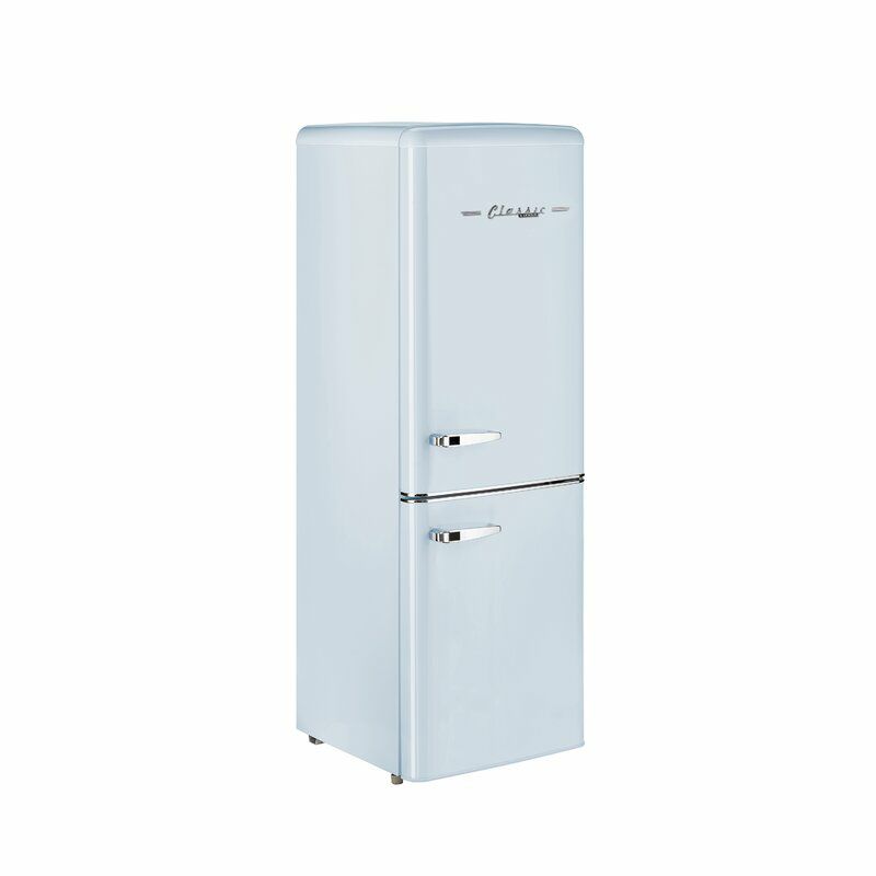 冷蔵庫冷凍庫2ドア198LRetro21.6in.7cu.ft.BottomFreezerRefrigeratorbyUnique家電