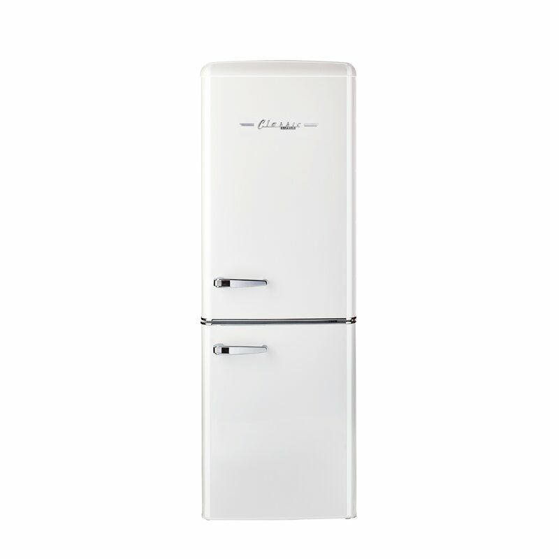 冷蔵庫冷凍庫2ドア198LRetro21.6in.7cu.ft.BottomFreezerRefrigeratorbyUnique家電