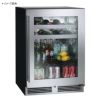 冷蔵庫業務品質ビバレッジクーラー60缶ワイン16本ガラスドアPerlick24