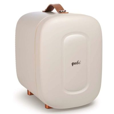 ミニ保冷庫5L化粧品スキンケア用品冷蔵冷やす冷却コンパクトQUBIMiniFridge,ProfessionalSkincareFridge,MiniCosmeticsMakeupFridge,CompactFridge5Liter(CreamWhite,5L)家電