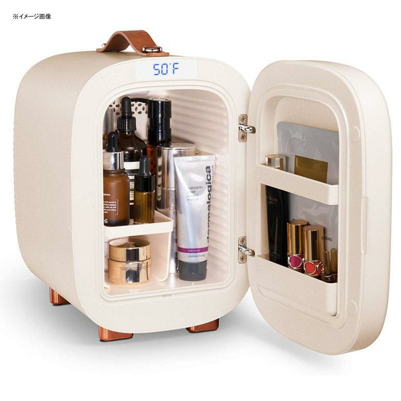 ミニ保冷庫5L化粧品スキンケア用品冷蔵冷やす冷却コンパクトQUBIMiniFridge,ProfessionalSkincareFridge,MiniCosmeticsMakeupFridge,CompactFridge5Liter(CreamWhite,5L)家電