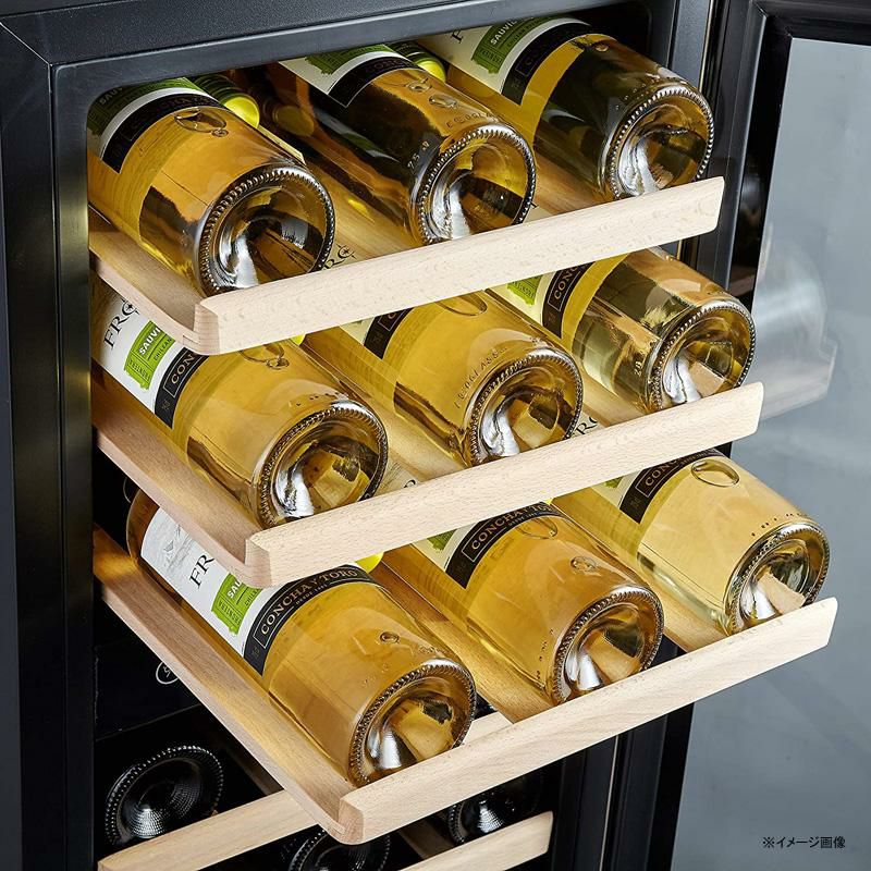 デュアルゾーンワインクーラー33本フリースタンディング温度制御ガラスドアPhiestinaDualZoneWineCoolerRefrigerator-33BottleFreeStandingCompressorFridgeandChillerforRedandWhiteWines-16''GlassDoorWineRefrigerator家電