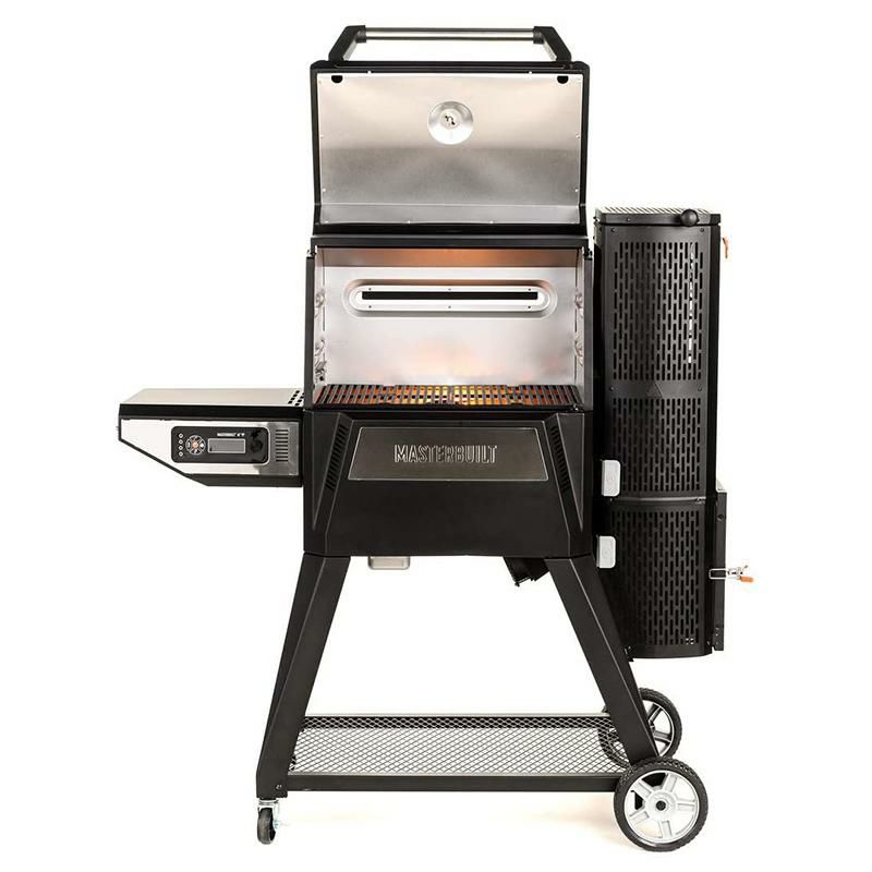 燻製機グリルデジタルスモーカー炭火Bluetooth接続温度調節MasterbuiltMB20040220GravitySeries560DigitalCharcoalGrill+Smoker,Black家電