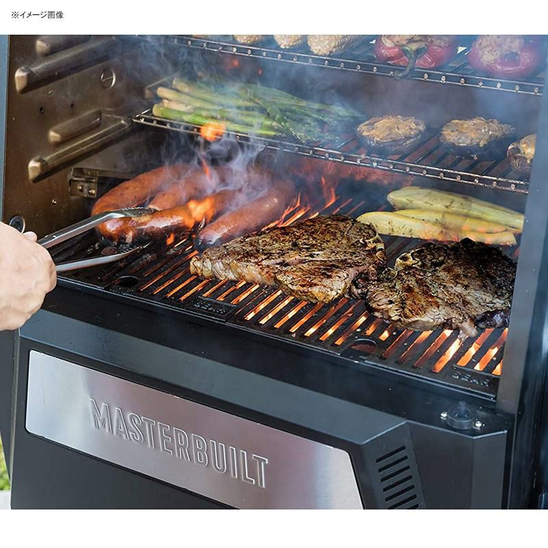 燻製機グリルデジタルスモーカー炭火Bluetooth接続温度調節MasterbuiltMB20040220GravitySeries560DigitalCharcoalGrill+Smoker,Black家電