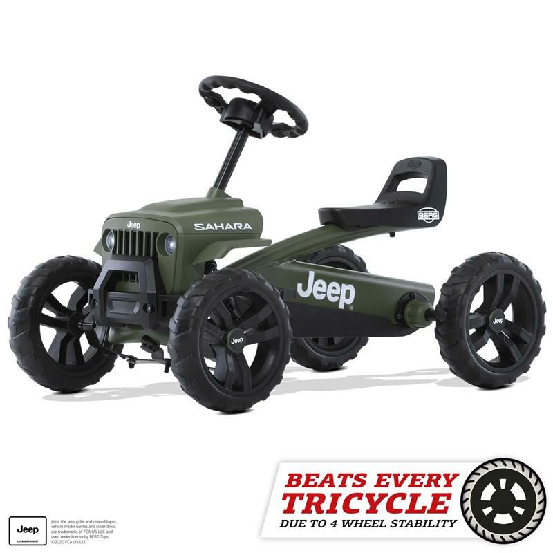 乗用玩具 ペダルゴーカート ジープ サハラ 乗り物 BERG Buzzy Jeep