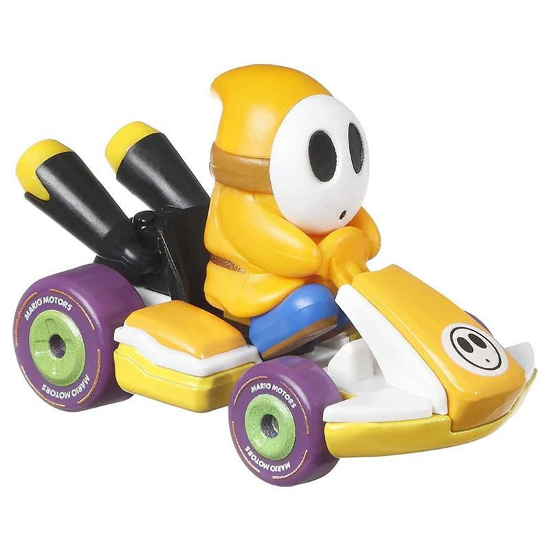 ホットウィール マリオカート おもちゃ 4個セット 車 ヨッシー ピーチ