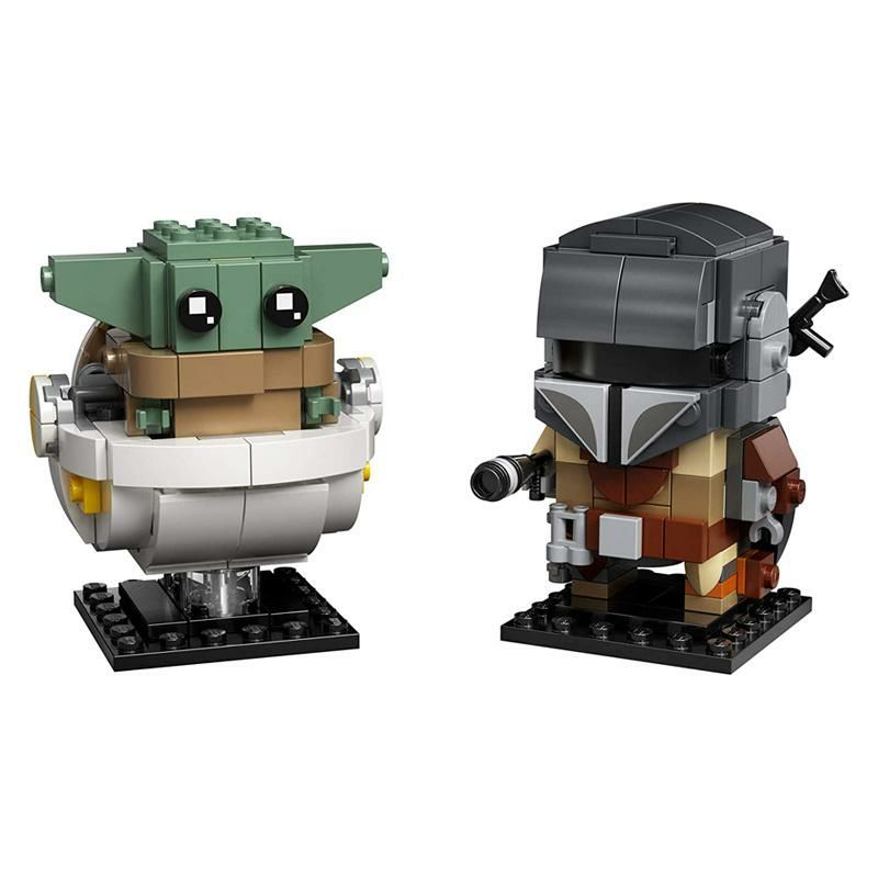 レゴスター・ウォーズマンダロリアンザ・チャイルド75317LEGOBrickHeadzStarWarsTheMandalorian&TheChild75317BuildingKit,ToyforKidsandAnyStarWarsFanFeaturingBuildableTheMandalorianandTheChildFigures,New2020(295Pieces)