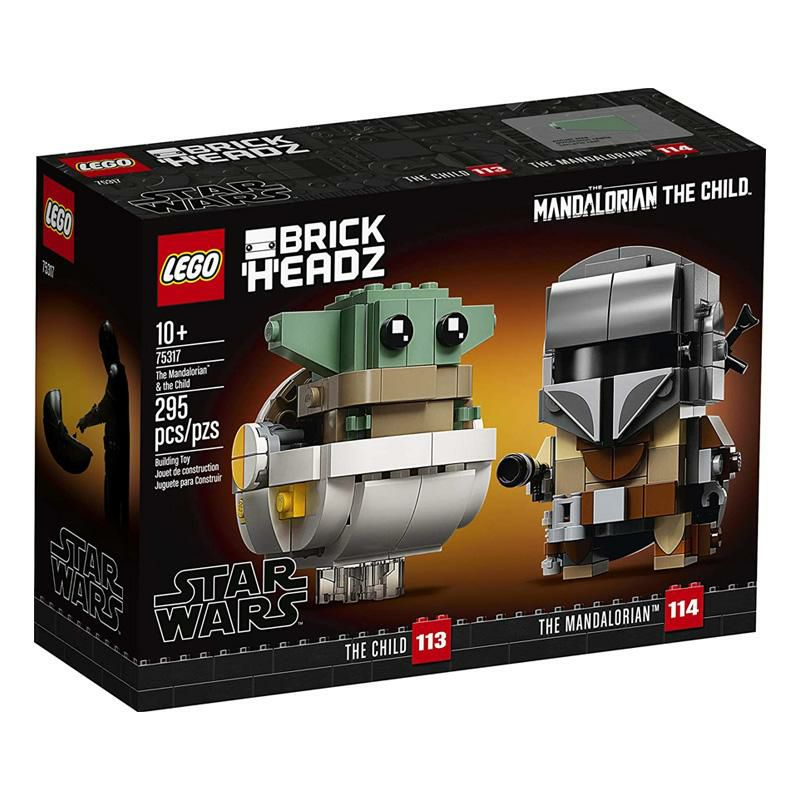 レゴスター・ウォーズマンダロリアンザ・チャイルド75317LEGOBrickHeadzStarWarsTheMandalorian&TheChild75317BuildingKit,ToyforKidsandAnyStarWarsFanFeaturingBuildableTheMandalorianandTheChildFigures,New2020(295Pieces)