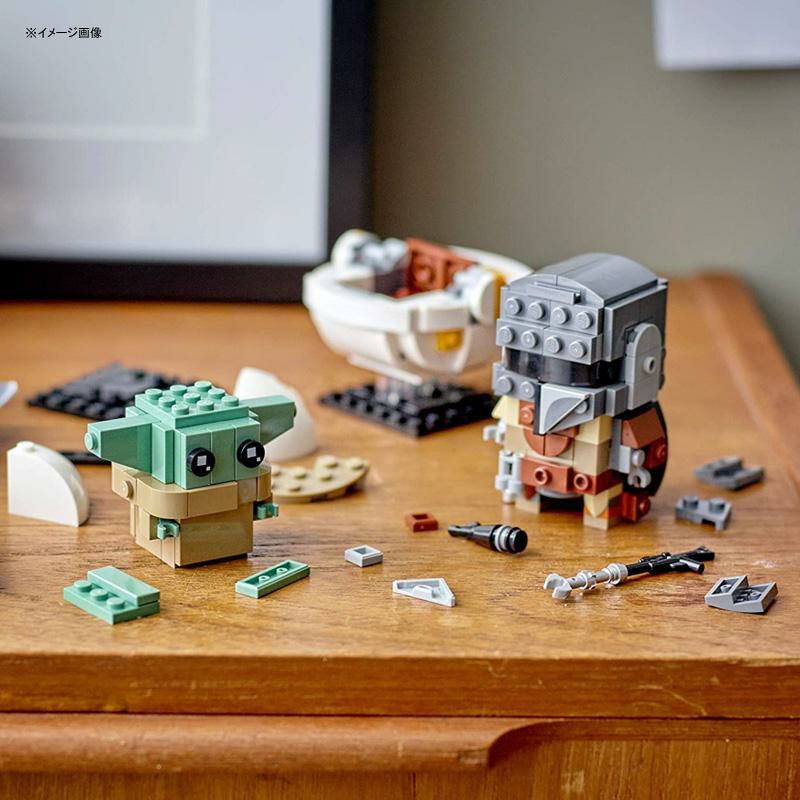 レゴスター・ウォーズマンダロリアンザ・チャイルド75317LEGOBrickHeadzStarWarsTheMandalorian&TheChild75317BuildingKit,ToyforKidsandAnyStarWarsFanFeaturingBuildableTheMandalorianandTheChildFigures,New2020(295Pieces)