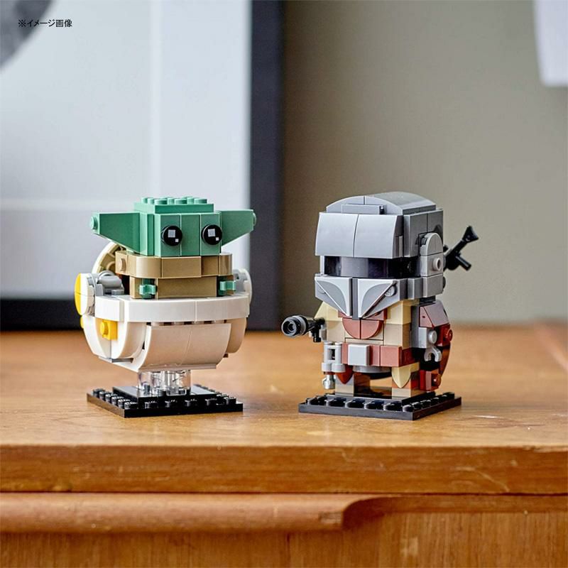 レゴスター・ウォーズマンダロリアンザ・チャイルド75317LEGOBrickHeadzStarWarsTheMandalorian&TheChild75317BuildingKit,ToyforKidsandAnyStarWarsFanFeaturingBuildableTheMandalorianandTheChildFigures,New2020(295Pieces)