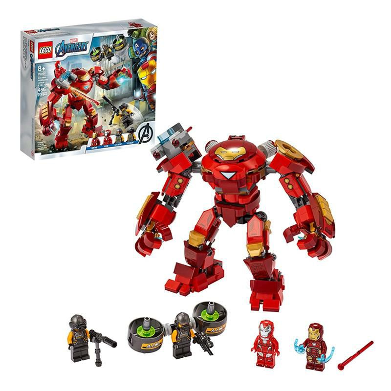 レゴアイアンマン・ハルクバスターvsA.I.M.エージェント76164LEGOMarvelAvengersIronManHulkbusterVersusA.I.M.Agent76164,Cool,Interactive,Brick-BuildAvengersPlaysetwithMinifigures,New2020(456Pieces)