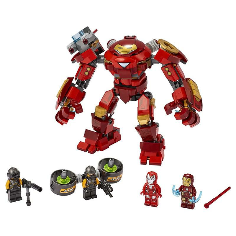 レゴアイアンマン・ハルクバスターvsA.I.M.エージェント76164LEGOMarvelAvengersIronManHulkbusterVersusA.I.M.Agent76164,Cool,Interactive,Brick-BuildAvengersPlaysetwithMinifigures,New2020(456Pieces)