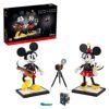 レゴミッキーマウスミニーマウス43179LEGODisneyMickeyMouse&MinnieMouseBuildableCharacters(43179),Classic-StyleMickeyMouseCollectibleAdultBuildingKit,New2021(1,739Pieces)
