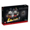 レゴミッキーマウスミニーマウス43179LEGODisneyMickeyMouse&MinnieMouseBuildableCharacters(43179),Classic-StyleMickeyMouseCollectibleAdultBuildingKit,New2021(1,739Pieces)