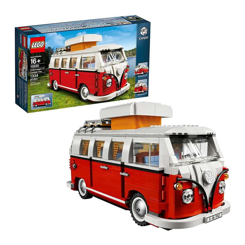 レゴフォルクスワーゲンT1キャンパーヴァンバンクリエイターLEGOCreatorExpertVolkswagenT1CamperVan10220ConstructionSet(1334Pieces)