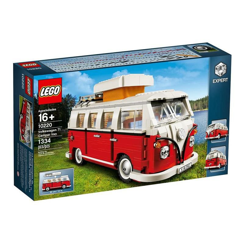 レゴフォルクスワーゲンT1キャンパーヴァンバンクリエイターLEGOCreatorExpertVolkswagenT1CamperVan10220ConstructionSet(1334Pieces)