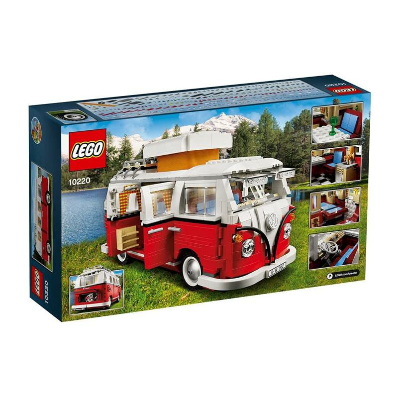 レゴフォルクスワーゲンT1キャンパーヴァンバンクリエイターLEGOCreatorExpertVolkswagenT1CamperVan10220ConstructionSet(1334Pieces)