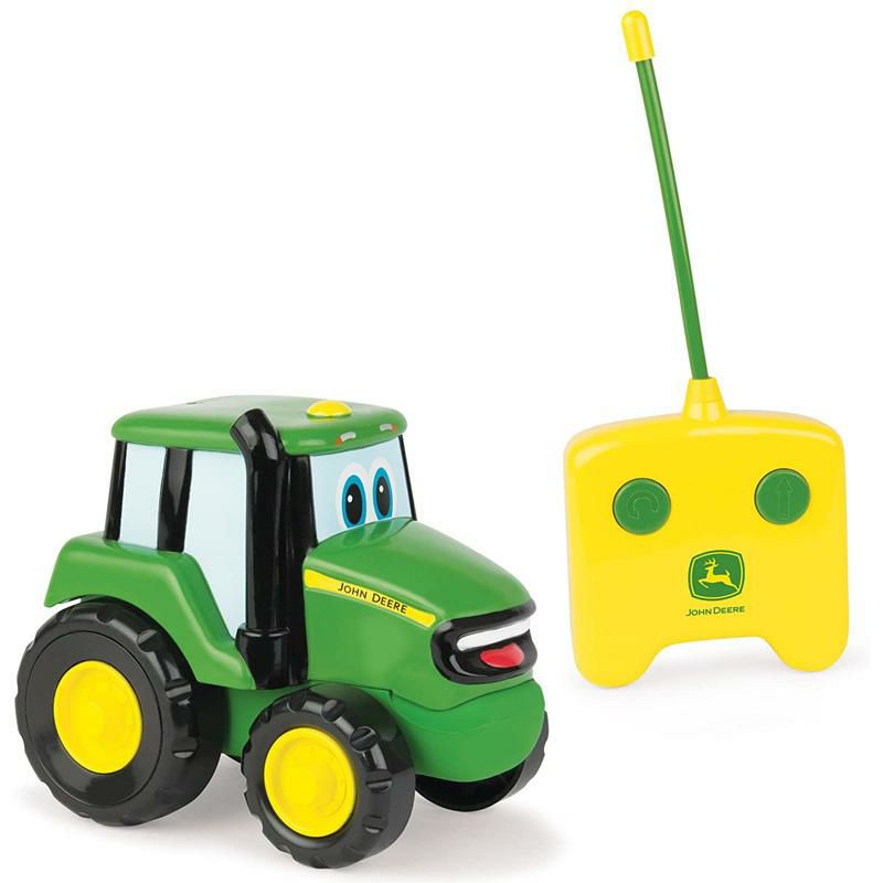 ジョンディアラジコンおもちゃトラクター車子供TOMYJohnDeereRemoteControlJohnnyTractorToy,Green
