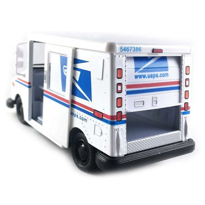 トラックおもちゃアメリカUSPS郵便公社車DieCast5InchUnitedStatesPostalServiceTruckUSPSLLV1:36Scale