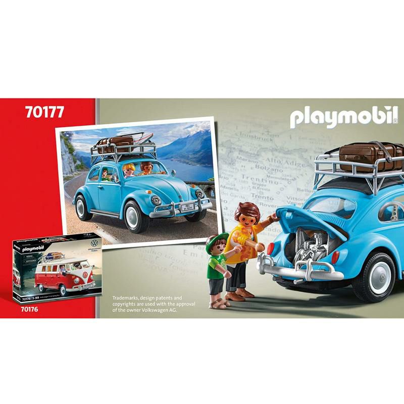 プレイモービルフォルクスワーゲンビートル車おもちゃPlaymobilVolkswagenBeetle,34.8x18.7x9.0cm