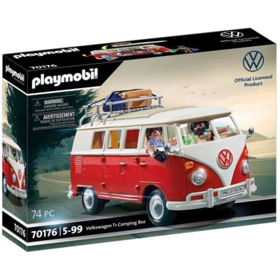 プレイモービルフォルクスワーゲンT1キャンピングバス車おもちゃPlaymobilVolkswagenT1CampingBus