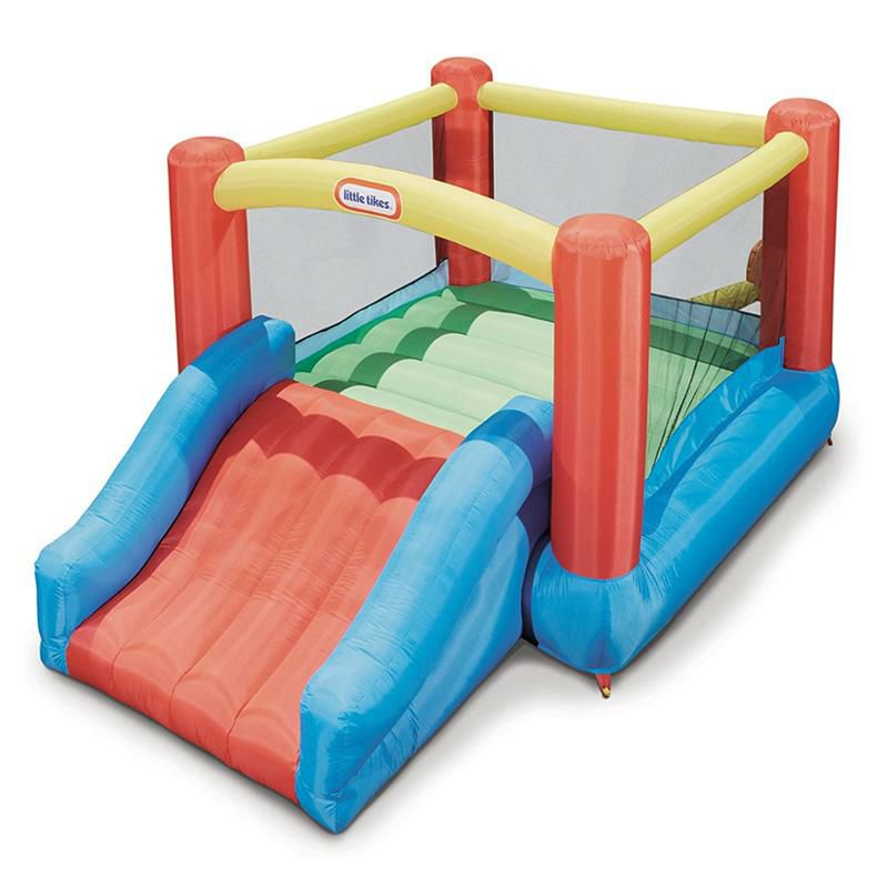 エアー遊具 トランポリン 滑り台 膨らませる ふわふわ Little Tikes Jr 