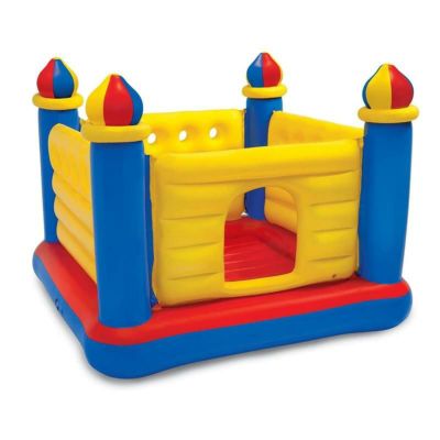 エアー遊具トランポリンお城膨らませるふわふわIntexJumpOLeneCastleInflatableBouncer,forAges3-6