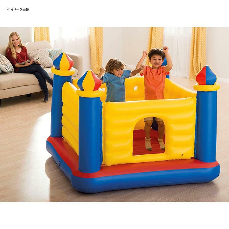 エアー遊具トランポリンお城膨らませるふわふわIntexJumpOLeneCastleInflatableBouncer,forAges3-6