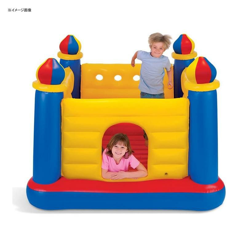 エアー遊具トランポリンお城膨らませるふわふわIntexJumpOLeneCastleInflatableBouncer,forAges3-6