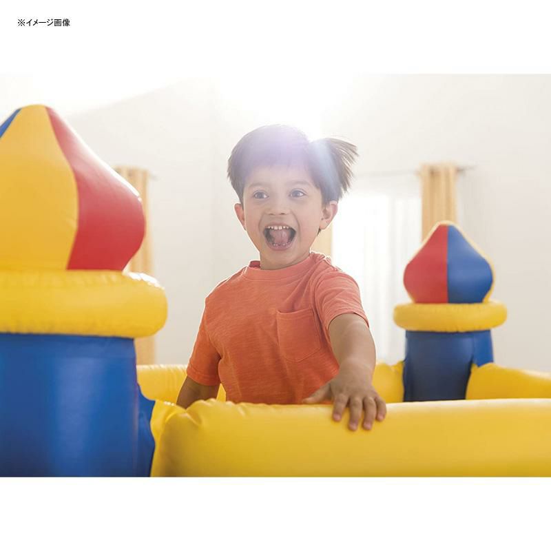 エアー遊具トランポリンお城膨らませるふわふわIntexJumpOLeneCastleInflatableBouncer,forAges3-6