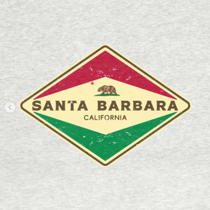 TシャツサンタバーバラカリフォルニアカリフォルニアベアーアメリカTEEPUBLICSantaBarbaraCaliforniaT-Shirt