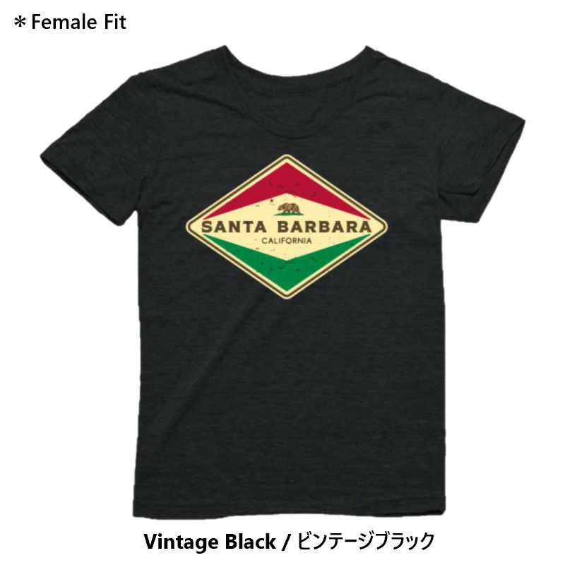 TシャツサンタバーバラカリフォルニアカリフォルニアベアーアメリカTEEPUBLICSantaBarbaraCaliforniaT-Shirt