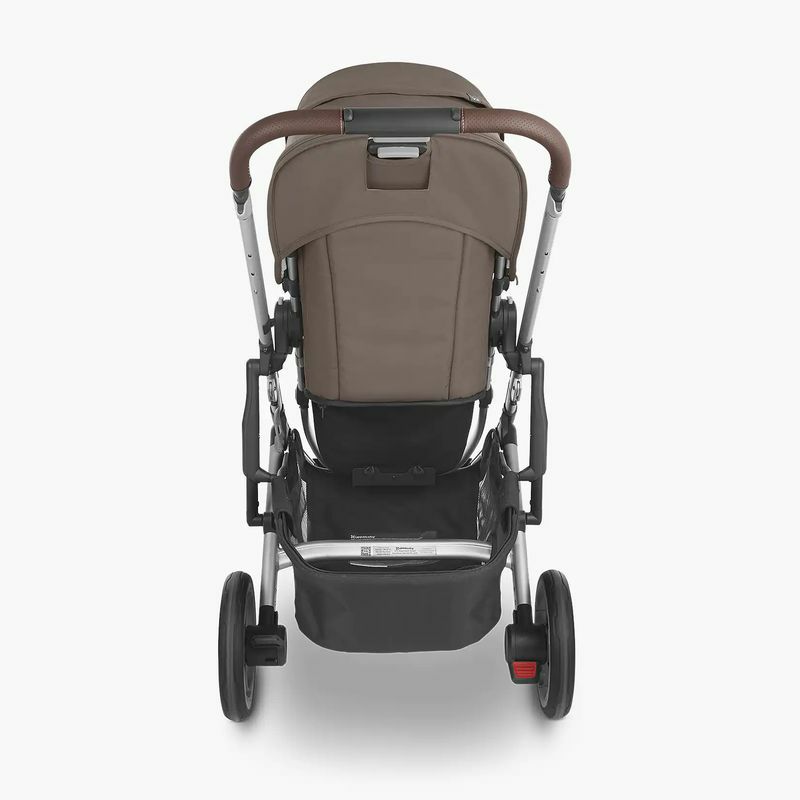 ベビーカー対面可3か月から23kgまでUPPAbabyCruzV2Stroller-Gregory(BlueMelange/Silver/SaddleLeather)