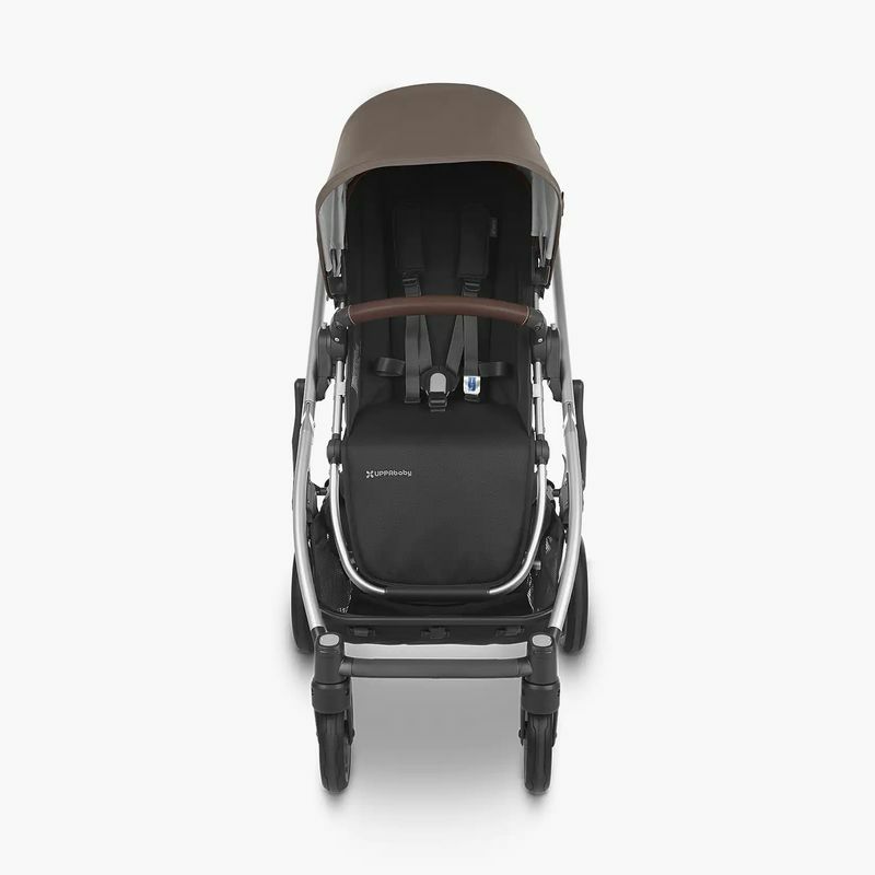 ベビーカー対面可3か月から23kgまでUPPAbabyCruzV2Stroller-Gregory(BlueMelange/Silver/SaddleLeather)