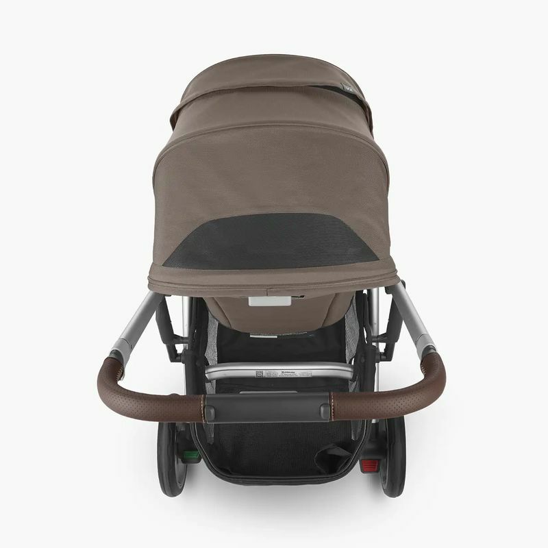 ベビーカー対面可3か月から23kgまでUPPAbabyCruzV2Stroller-Gregory(BlueMelange/Silver/SaddleLeather)