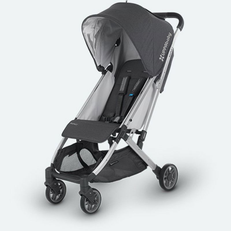 ベビーカー軽量3か月から23kgまでUPPAbabyMINUStroller-DEVIN(lightgrey/silver/chestnutleather)