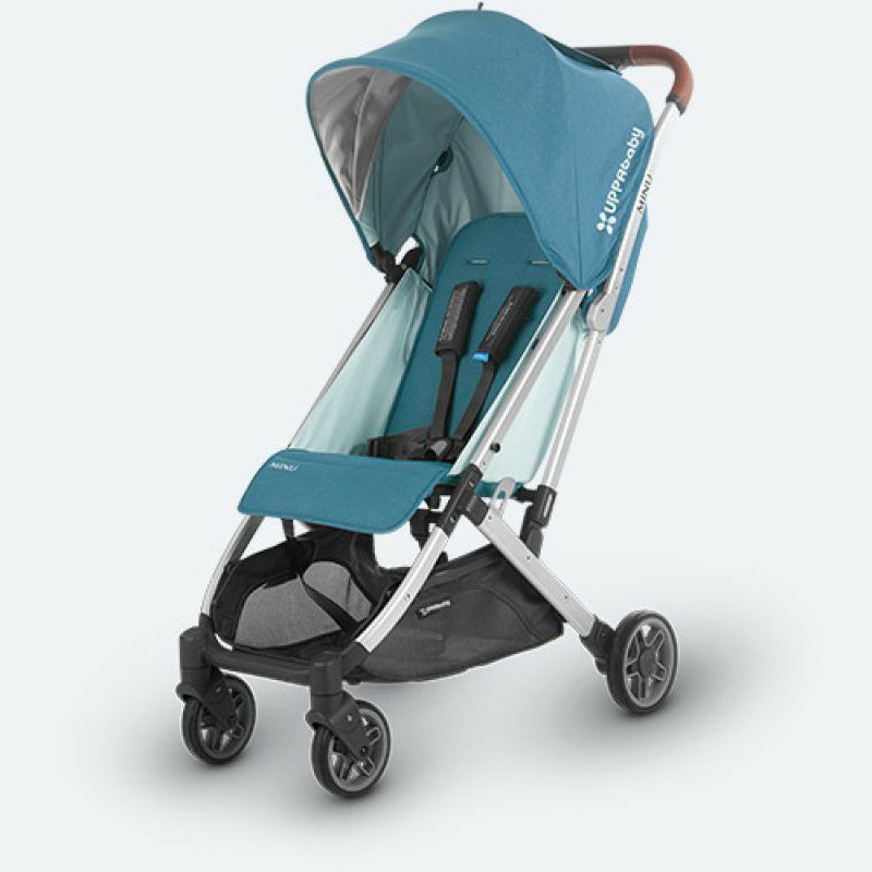 ベビーカー軽量3か月から23kgまでUPPAbabyMINUStroller-DEVIN(lightgrey/silver/chestnutleather)