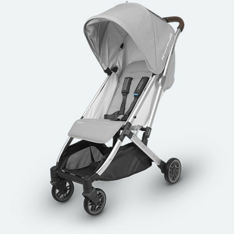 ベビーカー軽量3か月から23kgまでUPPAbabyMINUStroller-DEVIN(lightgrey/silver/chestnutleather)