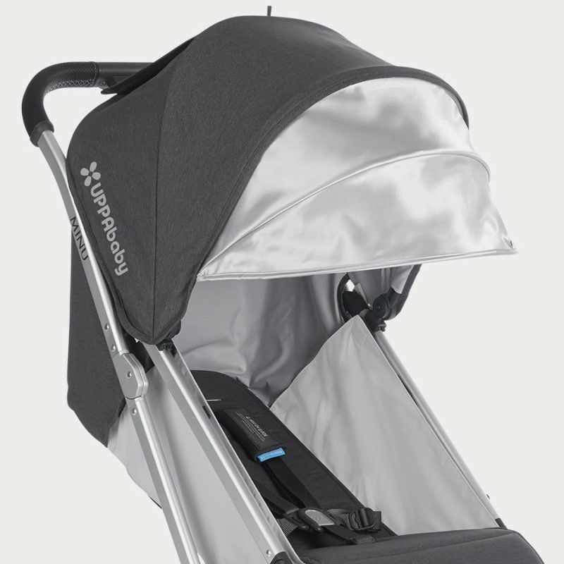 ベビーカー軽量3か月から23kgまでUPPAbabyMINUStroller-DEVIN(lightgrey/silver/chestnutleather)