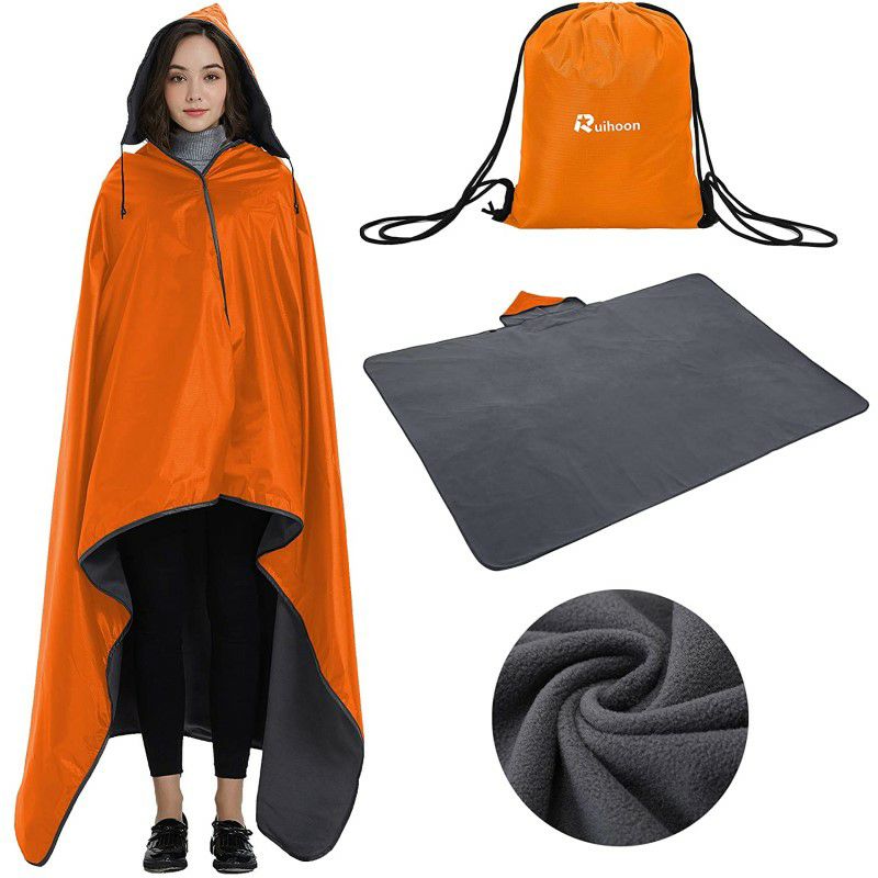 ブランケットフード付フリース防水防風アウトドアキャンプスポーツ観戦GonexHoodedStadiumBlanket,WaterproofWindproofOutdoorFleeceBlanket,WarmBlanket