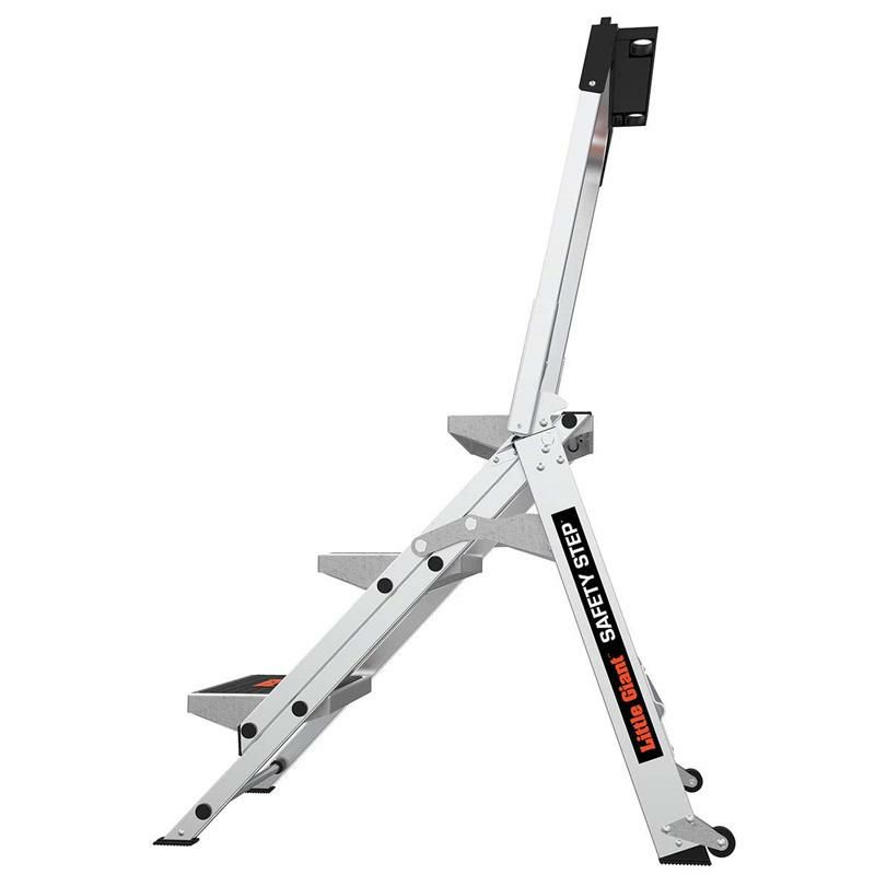 脚立折りたたみステップ3段高さ66cmアルミ136kgまでLittleGiantLadders,SafetyStep,3-Step,3Foot,StepStool,Aluminum,Type1A,300lbsWeightRating,(10310BA)