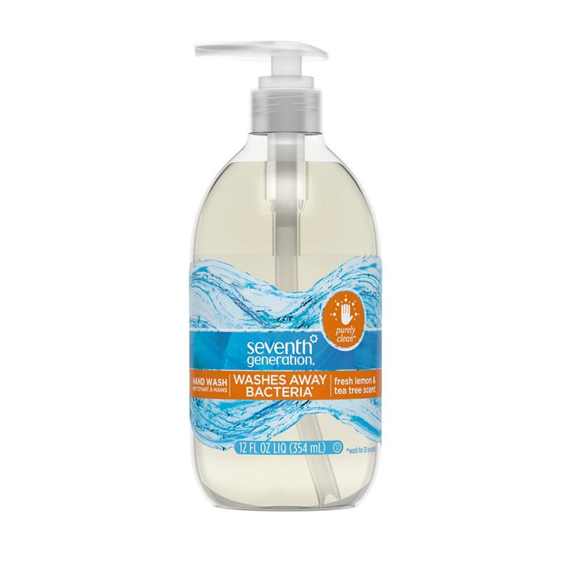 ハンドソープ354mlレモンティーツリーセブンスジェネレーションSeventhGenerationPurelyCleanHandWashSoapFreshLemon&TeaTree12oz