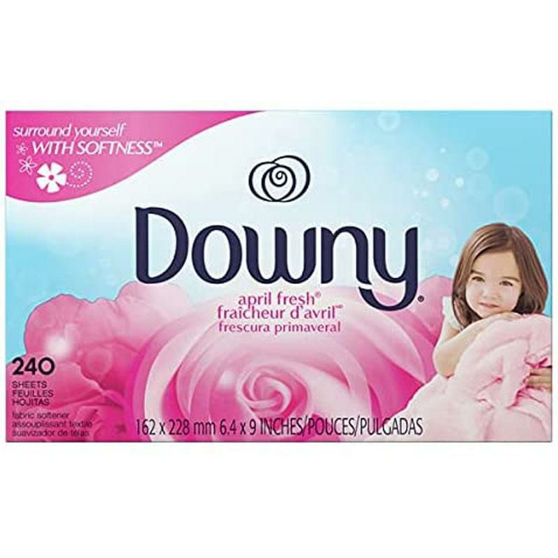 ダウニードライヤーシート240枚柔軟剤エイプリルフレッシュDownyFabricSoftenerDryerSheets,AprilFresh,240count