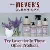 ミセスマイヤーズドライヤーシート80枚柔軟剤Mrs.Meyer'sCleanDayDryerSheets,SoftensFabric,ReducesStatic,CrueltyFreeFormula,80Count