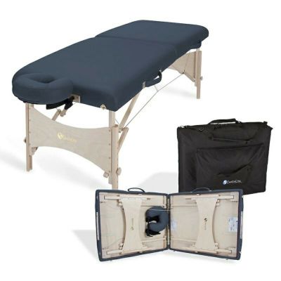 マッサージテーブル台折り畳みポータブルケース付EARTHLITEPortableMassageTableHARMONYDXFoldablePhysiotherapy/Treatment/StretchingTable,Eco-FriendlyDesign,HardMaple,SuperiorComfortincl.FaceCradle&CarryCase(30"x73")