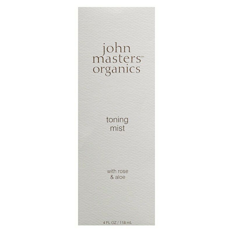 ジョンマスターオーガニックトーニングミスト118mlローズアロエ肌引き締めるjohnmastersorganicsToningMistwithRose&Aloe