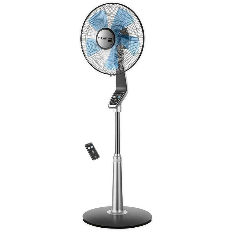 扇風機スタンドターボ静音直径40cmファン5スピードリモコン付RowentaVU5670TurboSilenceOscillatingFan,StandingFan,5SpeedFanwithRemoteControl家電